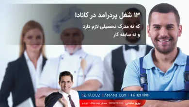 شغل های پردرآمد در کانادا